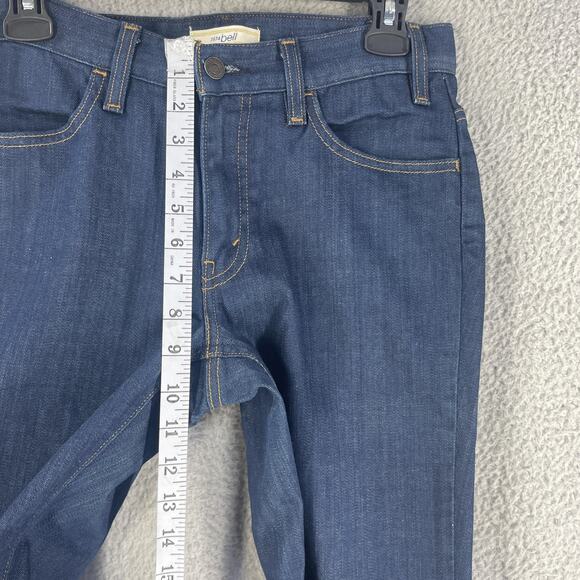 Levi's Jeans Womens 6 Blue 1974 Bell Flare Bell Bottom Orange Tab Stretch Denim - Picture 5 of 16